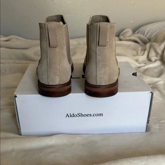 Aldo Tan Chukka Boots with Suede Finish - Picture 5 of 7